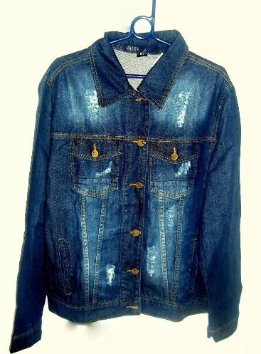 jaqueta jeans rock masculina