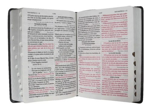 Biblia Rvr1960 Indices Y Letra Grande Concordancia Amplia