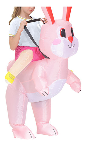 Disfraz Inflable De Conejo De Pascua Lindo Para Adolescente