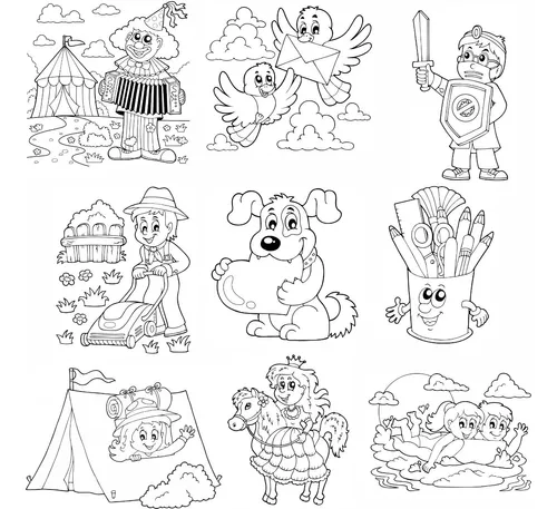Desenhos para Adultos Grandes para Colorir - Imprimir A4