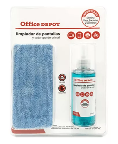 Toallas Limpiadoras Húmedas para Pantallas Office Depot Empaque 24