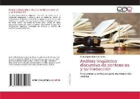 Libro Analisis Linguistico Discursivo De Sentencias Y Su ...