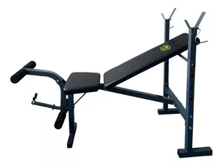 Banco Para Pesas Reclinable Con Rack Athletic Works Wmw-2110