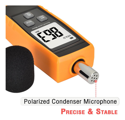 Hand-held Sound Level Metre,v-resourcing 30 130 Db Deci...
