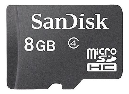 Tarjeta De Memoria Micro Sdhc De 8gb Sandisk Class 4