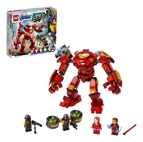 Lego®: Anti-hulk De Iron Man Vs. Agente De A.i.m. 76164 Cantidad De Piezas 456