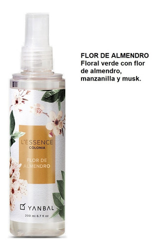 Colonia L'essence Flor De Almendro Manzanilla Musk Yanbal