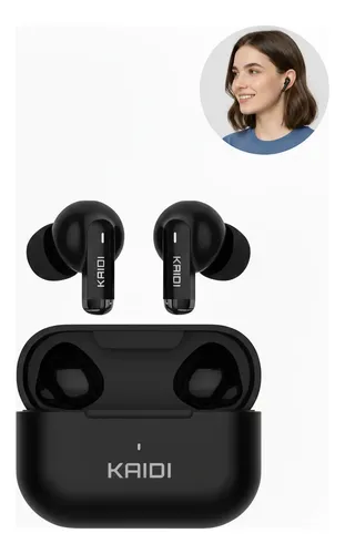 Fone De Ouvido Sem Fio In-ear Kaidi Kd-780 Bluetooth 5.4 Tws Preto