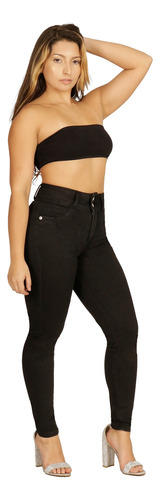 Jeans Sweet Zulia Black Mujer