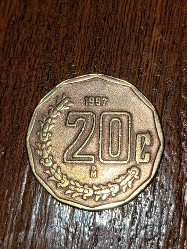 Moneda De 20 Centavos De 1997