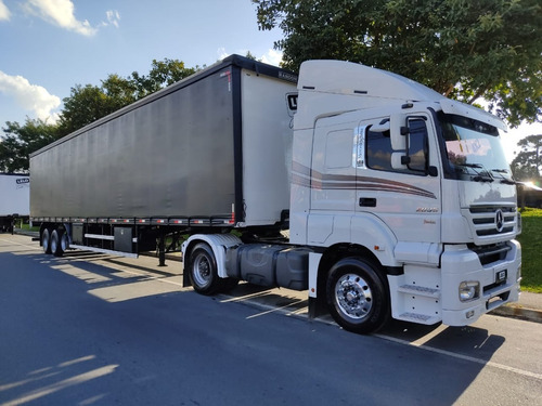 Imagem 5 de 7 de Conjunto Axor 2035 4x2 Toco Ano 2011+sider Randon Ls 28