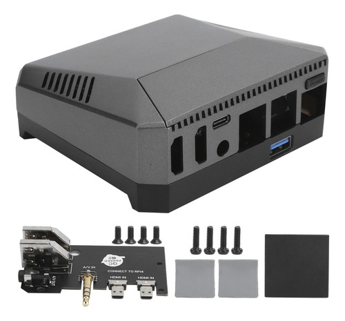 Caixa De Alumínio Para Ssd Argon One M.2 Para Raspberry Pi