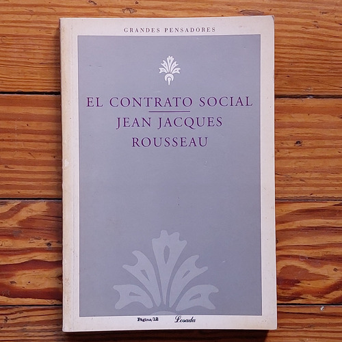 El Contrato Social, Jean Jacques Rousseau