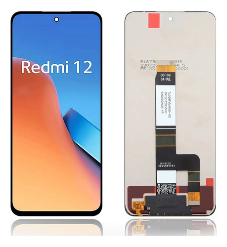 Tela Display Touch Compatível Com Redmi 12 ( 23053rn02l)