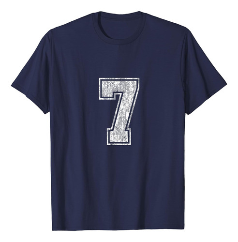 Camiseta Número 7 Vintage Seven Tee Sports