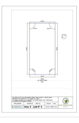 Imagen 6 de 7 de Venta!! Lote De Terreno En Barrio San Sebastian Pilar