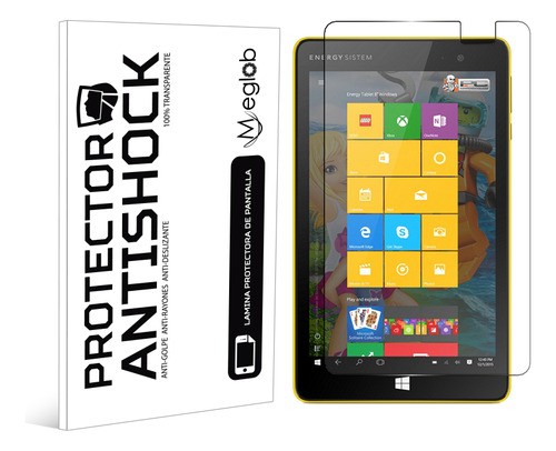 Protector Antishock Para Energy Sistem 8.0 Windows Lego