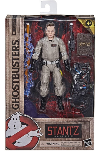 Muñeco Ghostbusters Stantz Plasma Series Egon Zeddemore Set