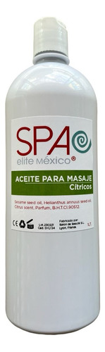 Aceite Para Masaje 1lt Cítricos