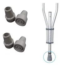 Comprar Paq. 4 Regatones Magnum Hule Para Muletas Repuestos