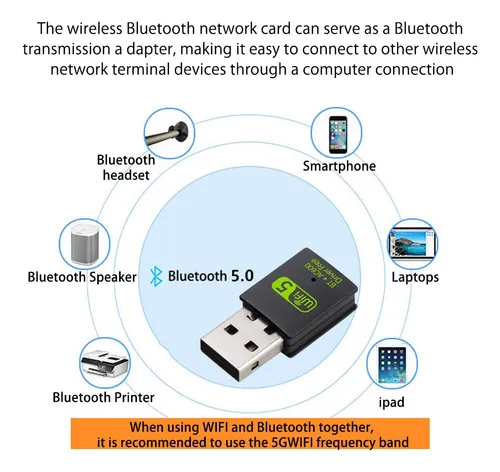Digishuo Mini Dongle Wifi | Receptor Wifi Usb Bluetooth Cont