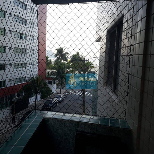 Imagem 2 de 22 de Apartamento Com 2 Dormitórios À Venda, 92 M² Por R$ 300.000 - Canto Do Forte - Praia Grande/sp-p2205fa - Ap0494