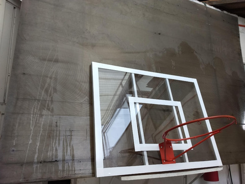 Tablero De Basquetbol En Acrílico Cristal 9 Mm