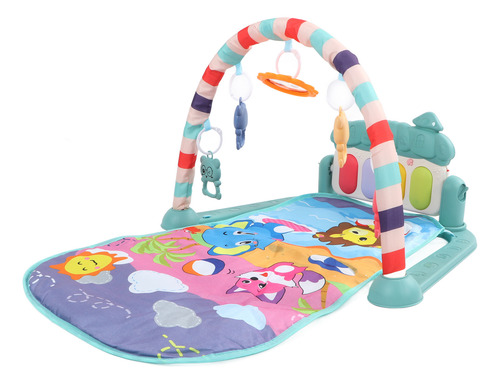 Alfombrilla De Piano Blue Musical Gym Play Para Bebés Que Me