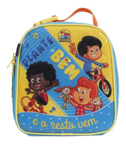 Imagem 6 de 8 de Kit 3 Palavrinhas Mochila C Rodinha + Lancheira - Oficial