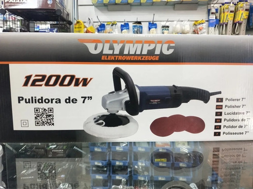 Pulidora Olympic Nueva 7    1.200 Watts Con Mopa