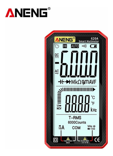 Multímetro Digital Com Display Lcd Ac/dc De 4,7 Polegadas