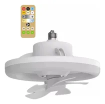 Comprar Ventilador De Techo Regulable Con Luz, Lámpara Led E27 36