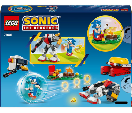 Lego Sonic The Hedgehog Batalla De Sonic En La Fogata 177 Pz 177 Lego Gaming