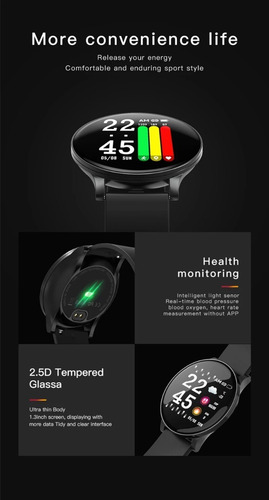 Imagen 6 de 8 de Smartwatch Reloj iPhone Samsung Xiaomi Huawei W8