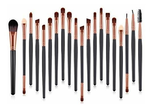Brochas De Maquillaje - Makeup Brush For Beginner, 20pcs Com