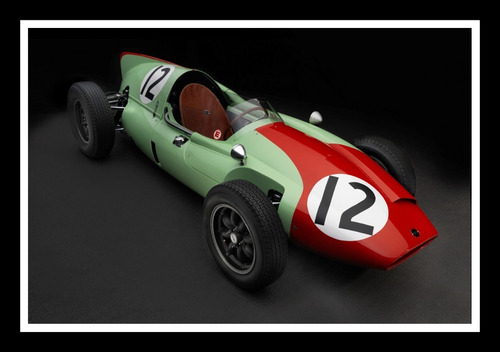 Cooper Climax T51 1959 F1 Formula 1 Cuadro Enmarcado 45x30cm