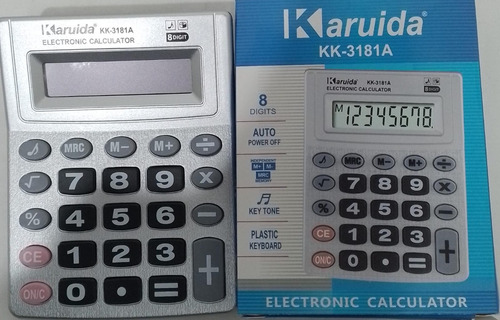 Calculadora 8 Digitos Pila Lr1130 Incluida #kk3181a