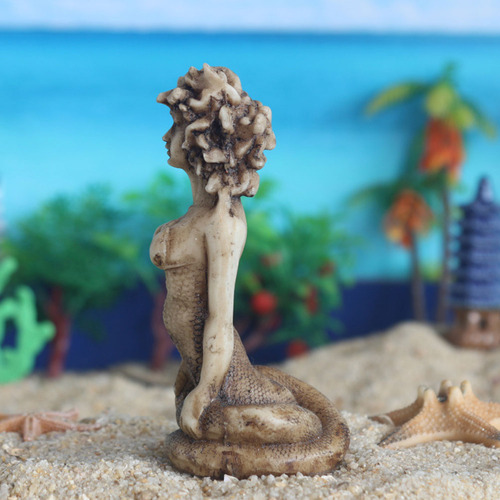Figura Decorativa De Resina Hecha A Mano, Mitología Griega,