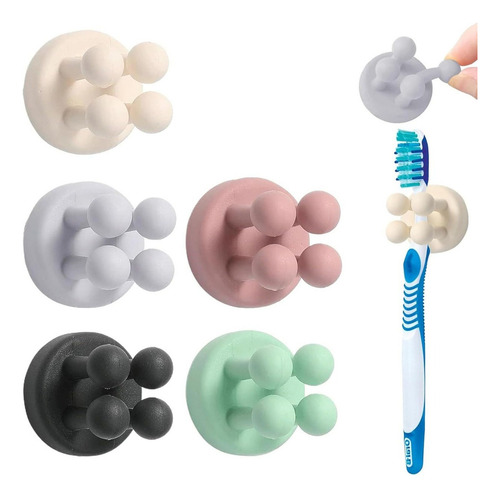 5 Porta Cepillo De Dientes Para Baño,porta Cepillo De Diente