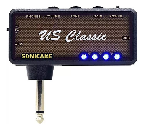 Amplificador De Audiófono Sonicake Para Guitarra