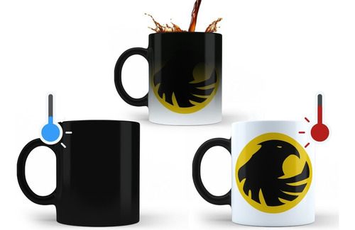 Black Canary Logo Taza Magica Tu Propio Estilo