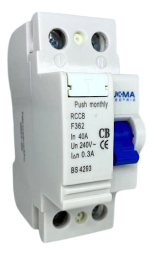 Interruptor Diferencial F362-40 Bipolar 300ma 40a