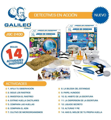 Juego Ciencias Detectives En Acción Galileo Italy