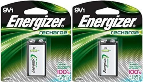 Pilas Recargables 2 Baterías Recargables Energizer De 9 Volt