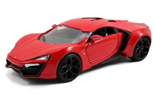 Lykan Hypersport Rápido Furioso Carro De Colección A Escala