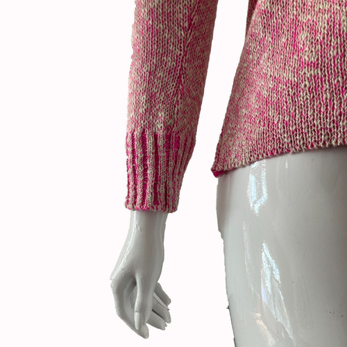 Imagem 4 de 4 de Blusa Feminina De Frio Cardigan Casaquinho Aberto Bege