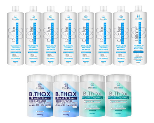 8 Progressiva Matizadora + 2 Btx Matizador + 2 Btx Organic