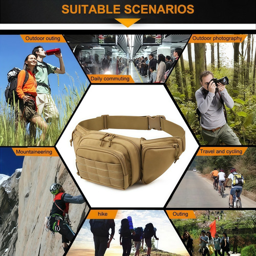 Riñonera Impermeable Multiusos Para Deportes Al Aire Libre