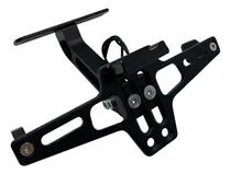 Comprar Porta Matricula, Patente Moto Universal Rebatible Y Luz