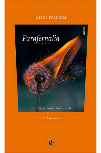 Parafernalia: , De Francos Aitor., Vol. 1. Editorial Ril Editores, Tapa Pasta Blanda, Edición 1 En Español, 2023